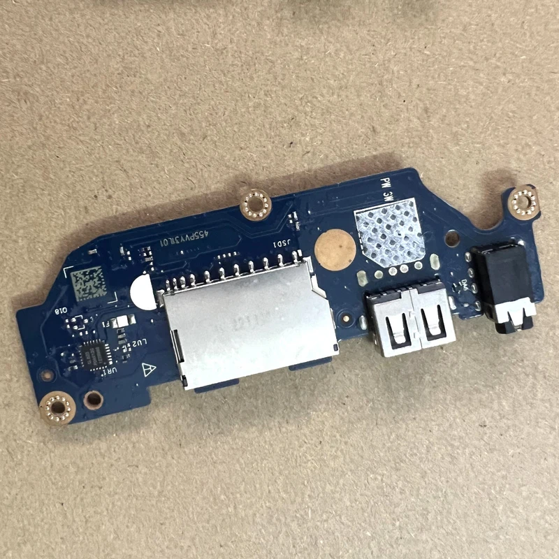 L+  For Dell Inspiron 15 3530 3535 USB Audio Card Reader IO Board IDH52 LS-M365P