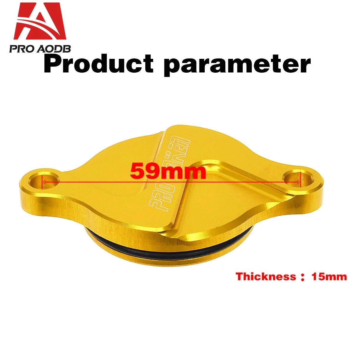 Motocross CNC Engine Oil Filter Cover Cap For Suzuki RMZ250 2007-2018 RMZ450 2005-2018 RMX450Z 2010-2017 RMZ RMX 250 450 parts view 2