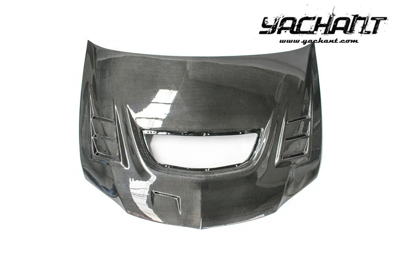 Trade Assurance Carbon Fiber Front Hood Fit For 2003-2007 Evolution EVO 8-9 CW Style Hood Bonnet Cover Bodykit