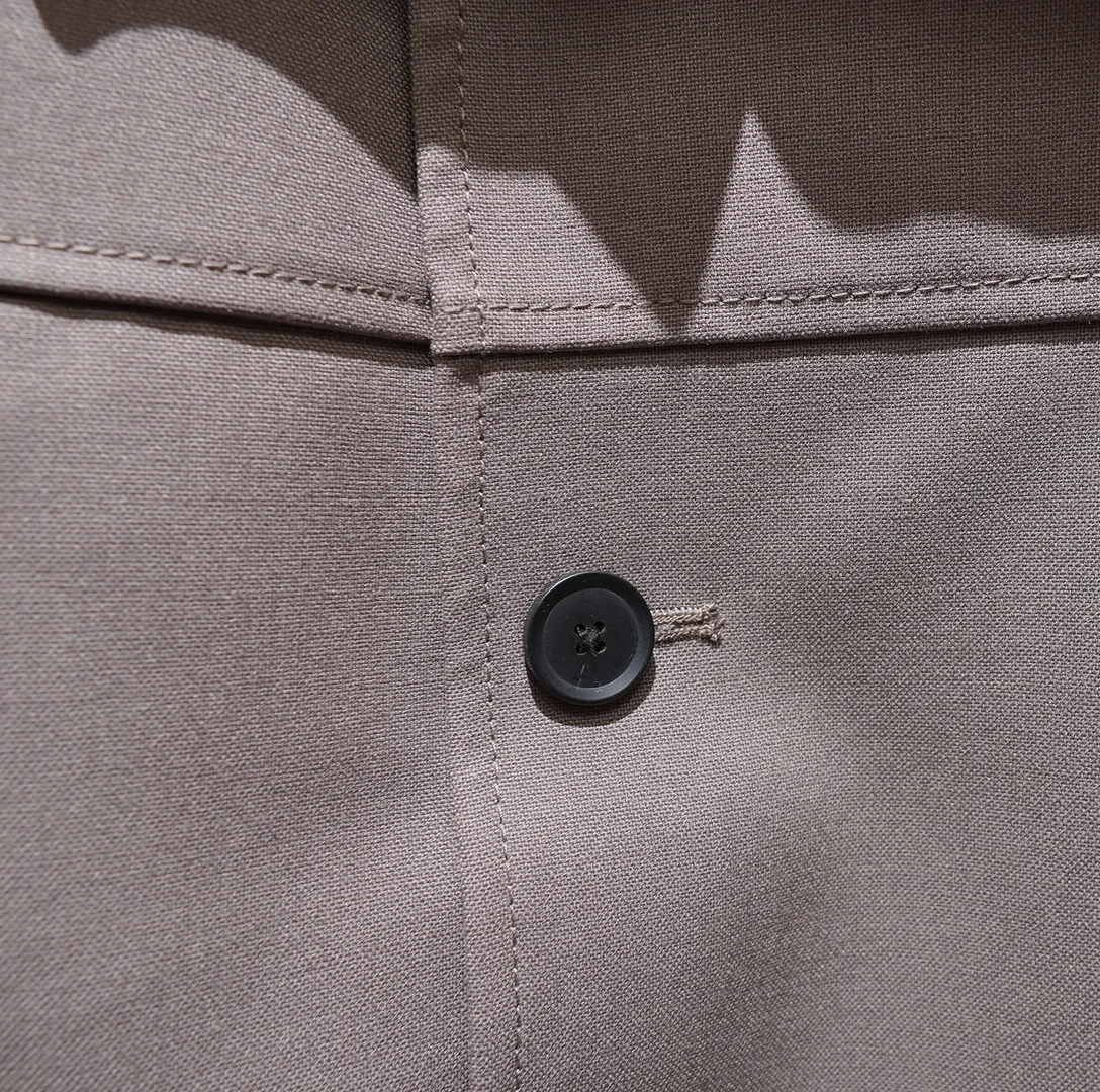 الأزياء الأوروبية والأمريكية للرجال الرجعية طية صدر السترة عمال نمط سترة قصيرة مزيج الصوف معطف بلون الصلبة