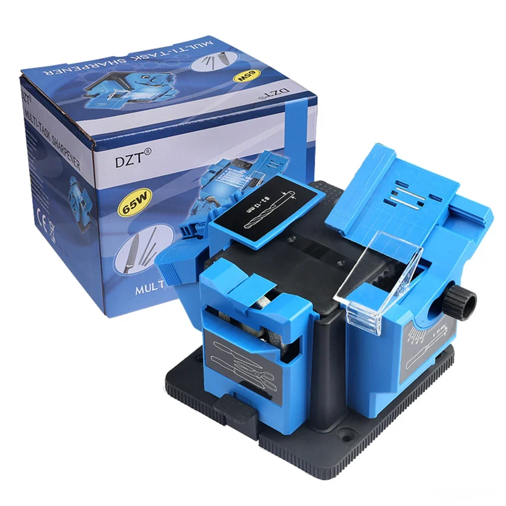 Drill Bit Knife Scissor Sharpener Grinder Multifunction Electric Sharpener 220V-240V 6000RPM Portable for Knife Chisel HSS Drill
