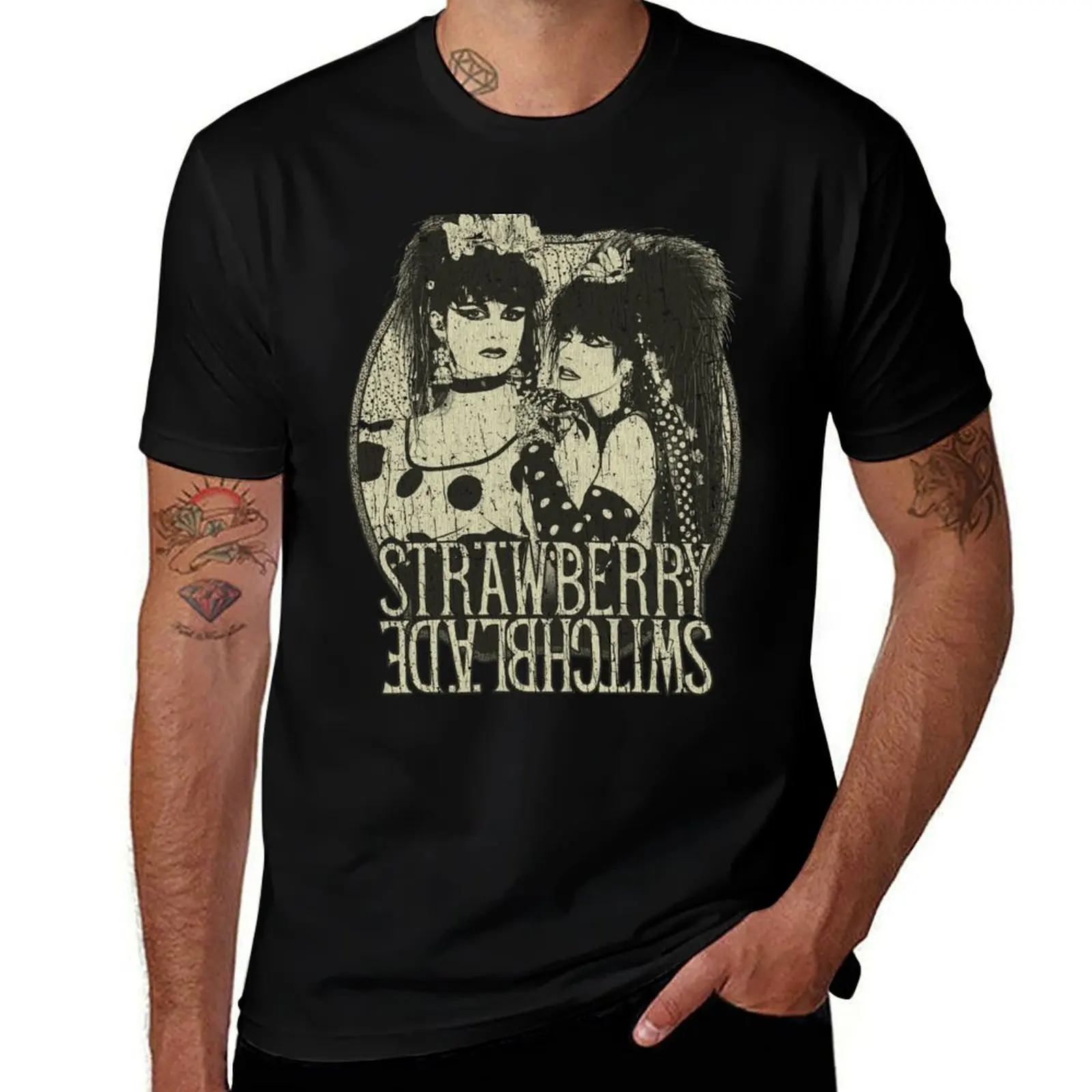

Strawberry Switchblade 1981 T-Shirt t shirt man cotton anime t shirts oversize t shirt man plain T-Shirt