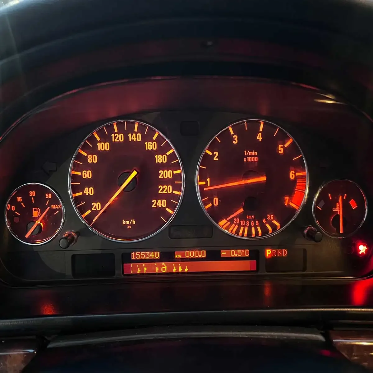 Chrome Silver Speedometer Gauge Dial Rings Bezel Trim For BMW E39 5 Series E38 7 Series E53 X5