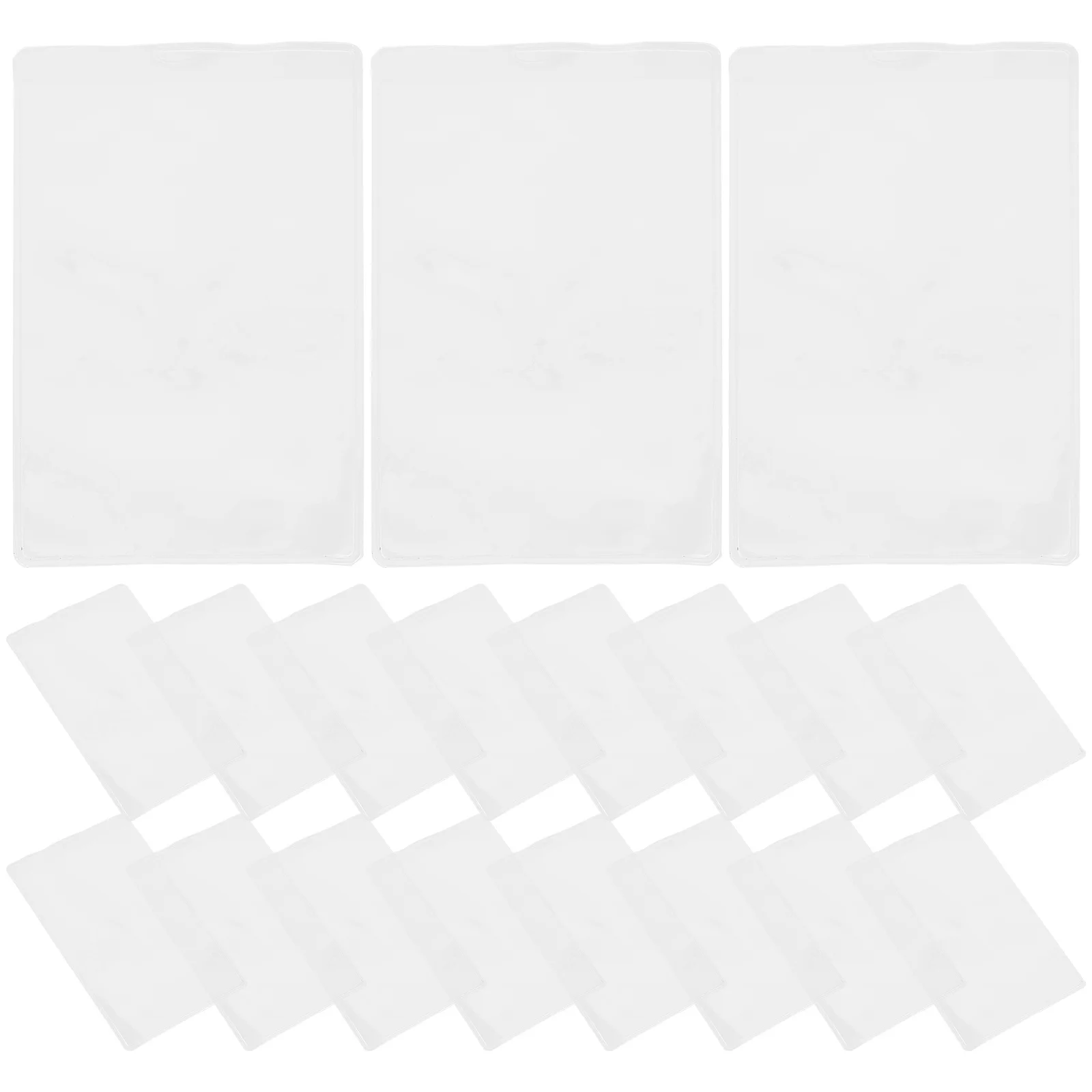 

50Pcs Card Protective Sleeves Double Sided Transparent for Board Game Trading Playing Cards Storage Game Card Case