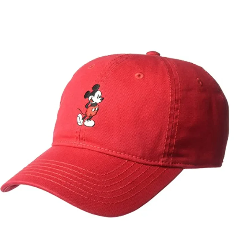 Disney Mickey Embroidered Baseball Cap Students Outdoor Sunscreen Hats Breathable and Warm, Cartoon Cute Boy Holiday Gifts Nice