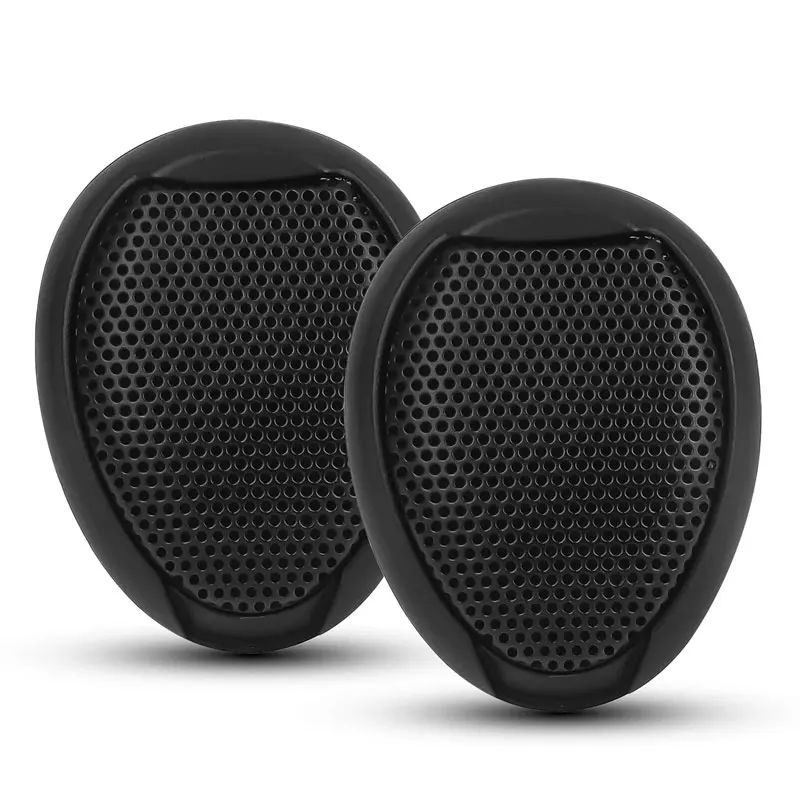 1 Pair Of 350w Universal Car Dome Tweeter Waterproof Super Power High Noise Reduction Hifi-level Audio High Frequency Speaker