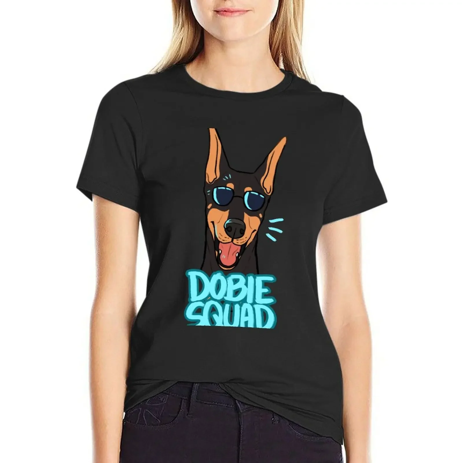 

DOBIE SQUAD (черная + укороченная) футболка возвышенная эстетичная одежда летняя одежда одежда в стиле хиппи женская одежда