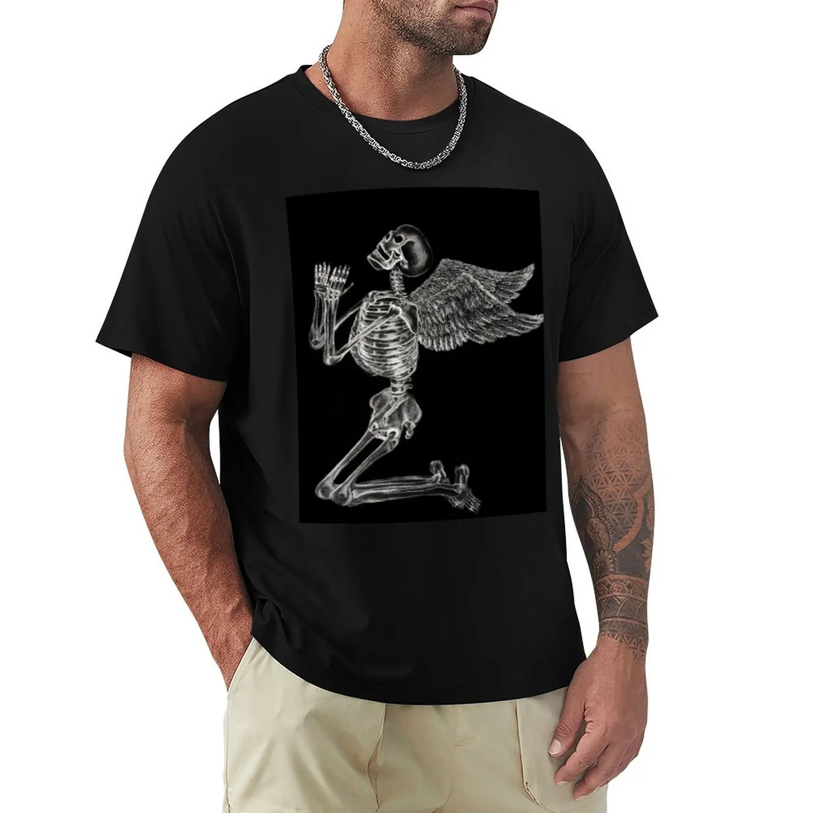 Praying Angel T-Shirt Sun Protective Outdoor Tee Top