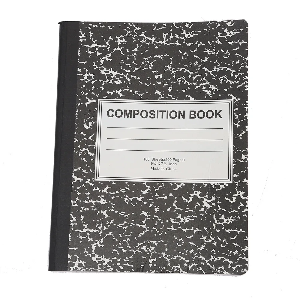 SKYSONIC B5 Composition Book Notebook 100 Sheets 200 Pages Line Dairy Book Students Fashion Book Stationery Best Gift Supplies