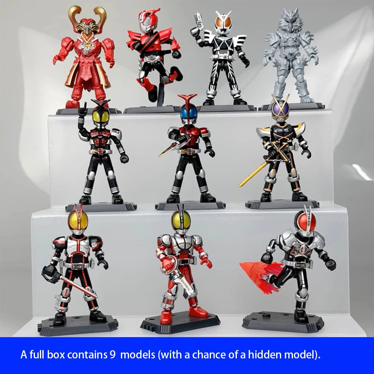 HiPlay Blokees Kamen Rider All Stars Edition Series 2 Accel World 74202 Blind Box Action Figures Single Box