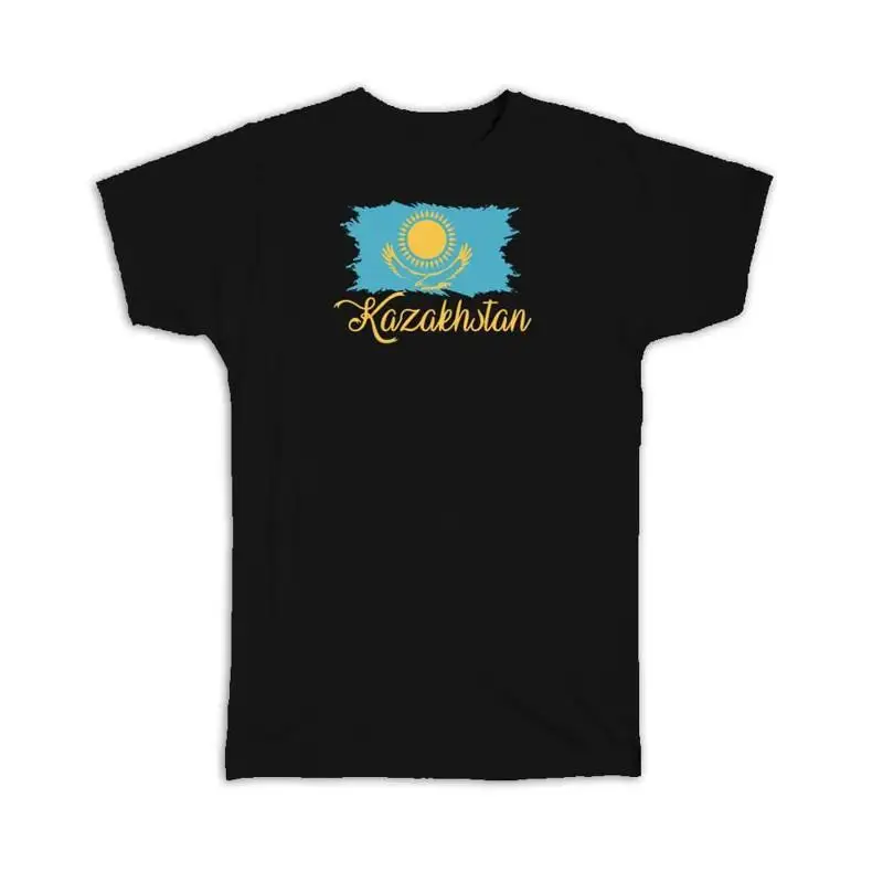 

Kazakhstan Flag Kazakh Country Expat T shirt