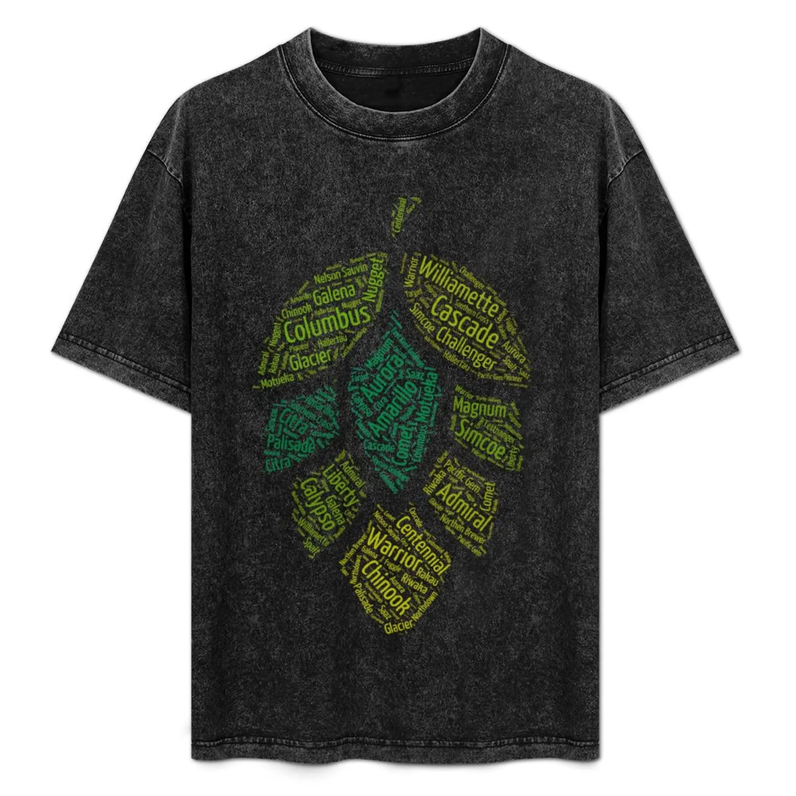 

Hop Varietals T-Shirt Work Outdoor T-Shirt for Men