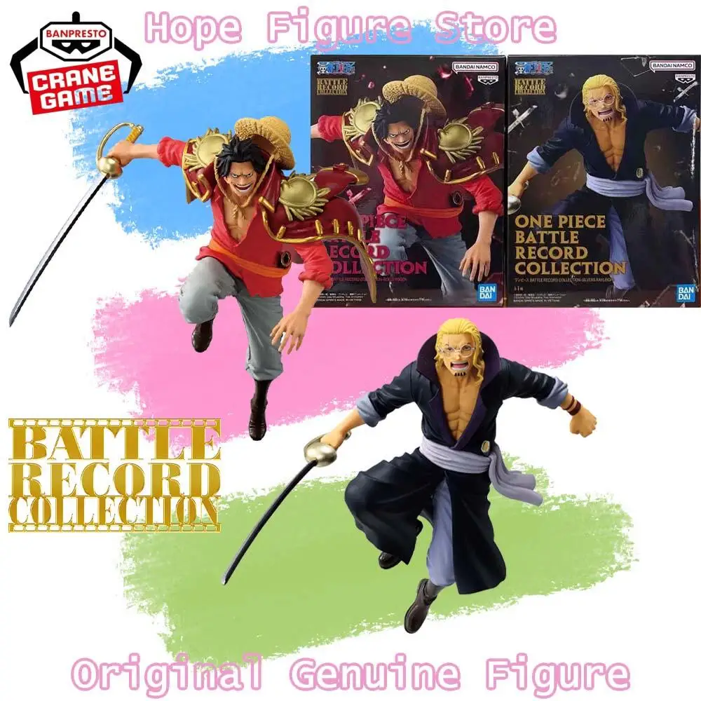 

In Stock Genuine Banpresto Battle Record Collection Silvers Rayleigh Gol D Roger Figure Anime Model Toy