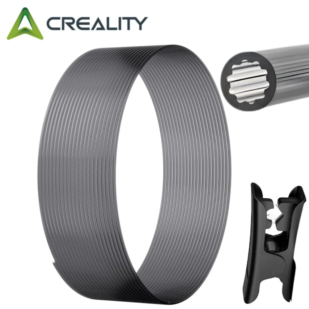Verbesserte, widerstandsfreundliche, sternförmige PTFE-Schläuche (4 mm Außendurchmesser) für ultra-glatten Fluss – DIY 3D-Drucker für BambuLab AMS, Creality