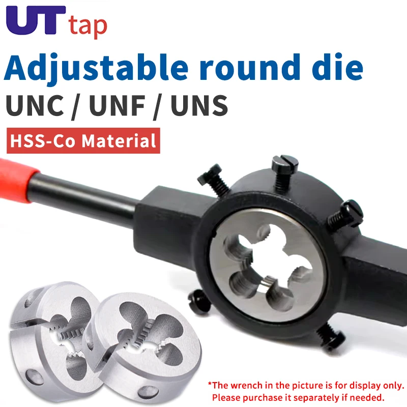 ut-tap-ar-d-hss-co-round-die-unc-uns-unf-9-16-5-8-11-16-3-4-7-8-1''-machine-fine-thread-screw-threading-die-for-tapping-external