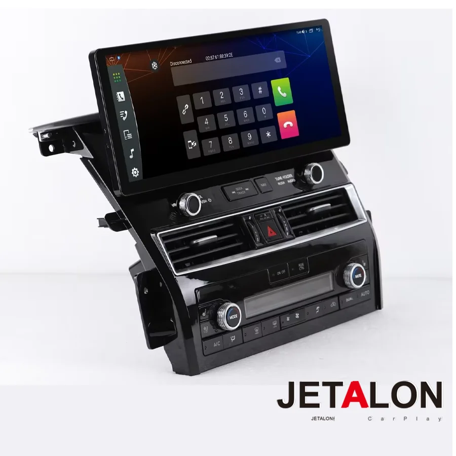 15.9inch Android 15 Carplay Car Radio Stereo Multimedia Player Head Unit WIFI For Nissan Patrol Armada Royale Y61 Y62 2012-2020