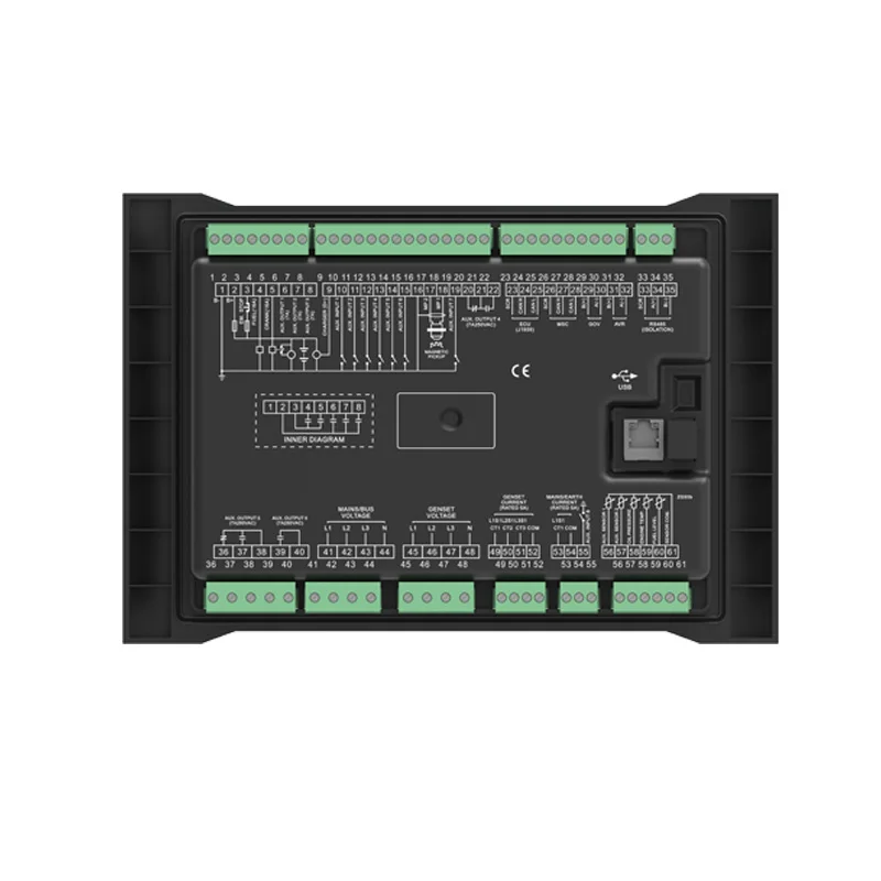 HGM9520 Smartgen original generator set controller replaces DSE8620, used for multiple operation modes of a single generator set