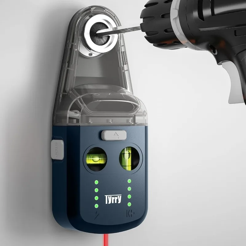 

Drill Dust Collector, Wall Bracket, Electronic Vacuum Suction Cup, 1800 mAh Battery, Le