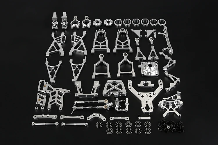 CNC-Bearbeitung von Upgrade-Teilen aus Aluminiumlegierung, passend für 1/5 ROFUN HPI BAJA