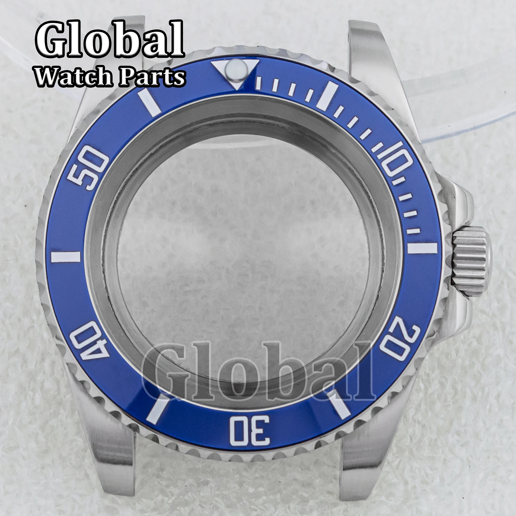 Высококачественный корпус часов 40 мм для NH35 NH36 SUB GMT, аксессуары для часов, запасные части, подходят для ремонта механизмов NH35, детали для часов