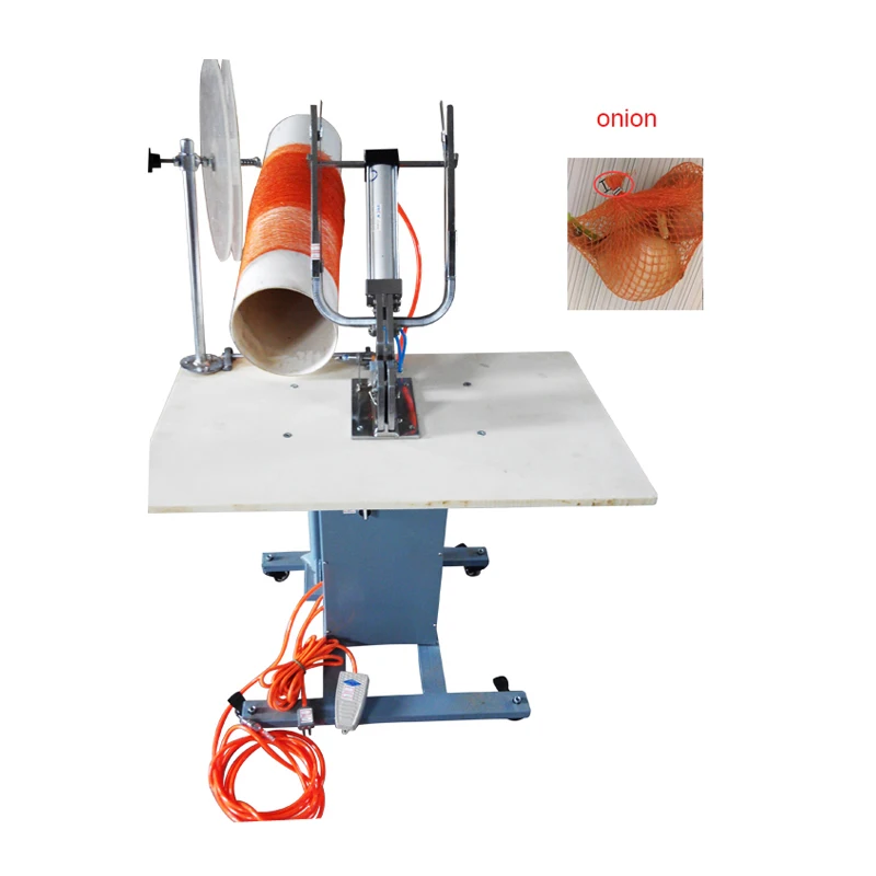 Fruit and vegetable mesh Bag Packing Machine net clipping machine