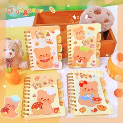 kawaii Stationery office accessories School supplies Mini Portable Notebook Agenda Notepad back to school bear memo pads