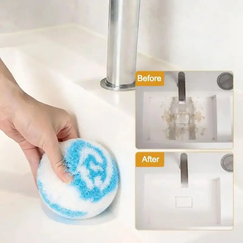 New 3pcs New Sink Brush Bathroom Cleaning Ball Bathroom Cleaning Ball Sink Brush