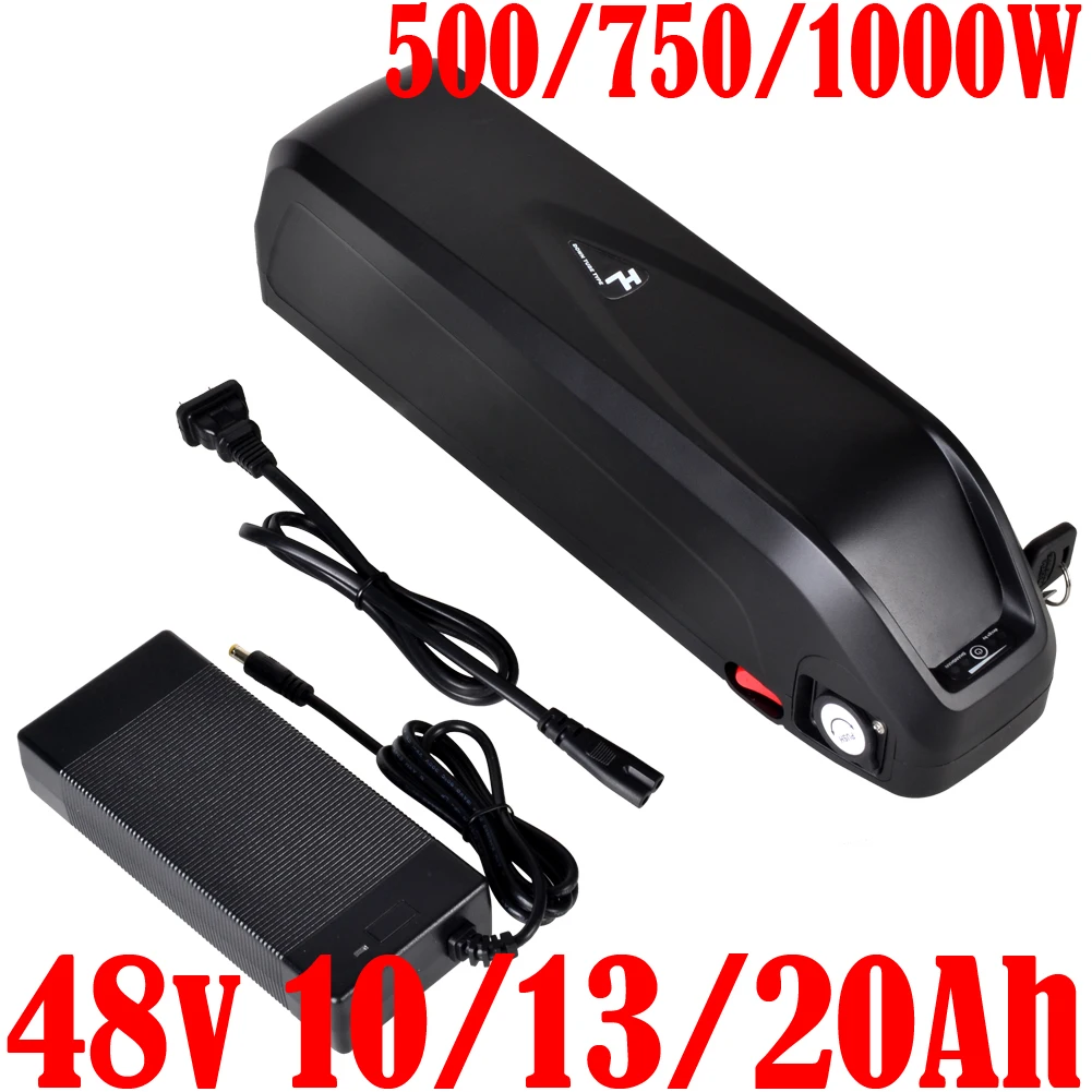 

18650 cell 48v ebike battery 48v 20ah 18ah 15ah 13ah 10ah electric bike Lithium ion batteries 500w 750w 1000w BBS02 BBS03 BBSHD