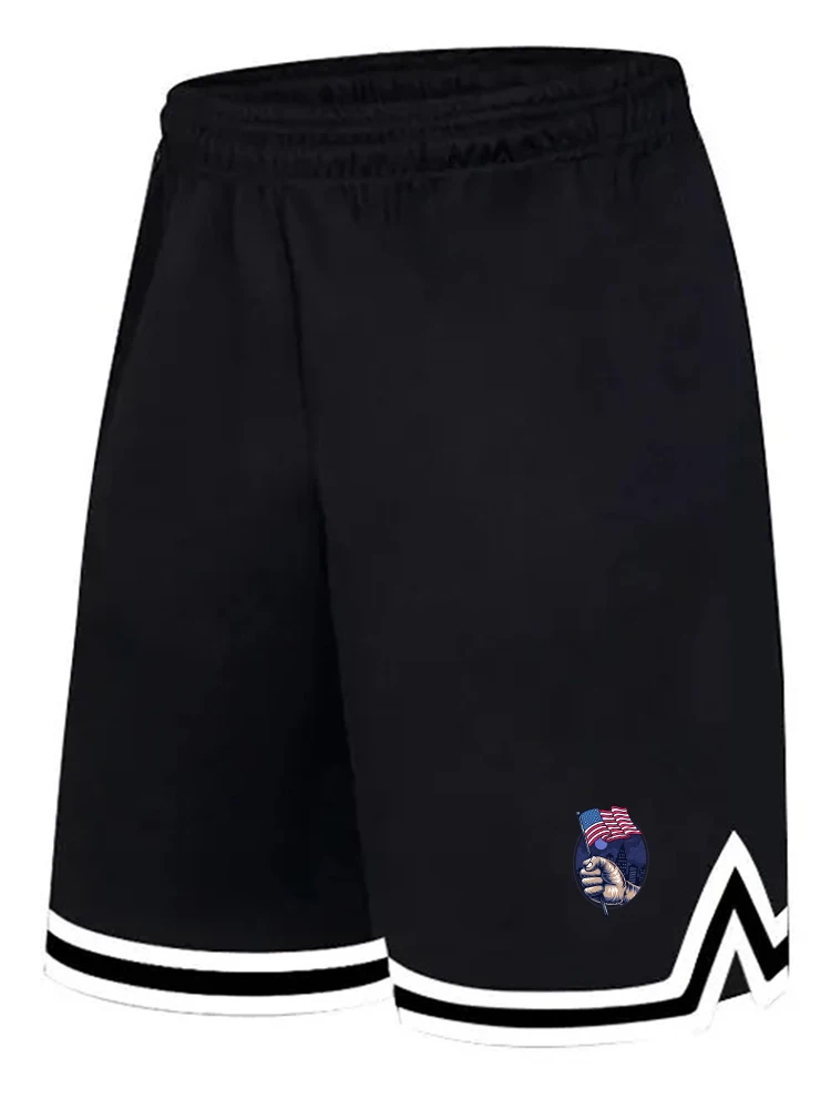 2026 Mens New Basketball Pants Athletic Court Shorts Elastic Y2K Oversized Casual Quick Drying Shorts Suitable for Daily Fitness