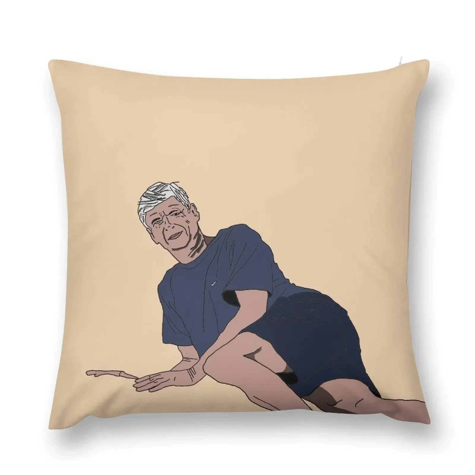 Arsene Wenger vibin ' Throw Pillow luxury sofa pillows Pillowcases pillow