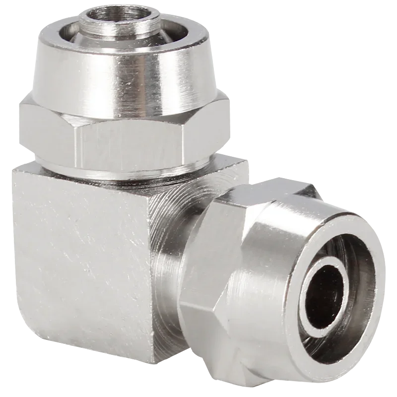 5 قطعة/الوحدة سريع Wring المشتركة النحاس أنبوب الكوع تركيبات PV-6 PV-8 PV-10 هوائي سريع موصل قابس #5