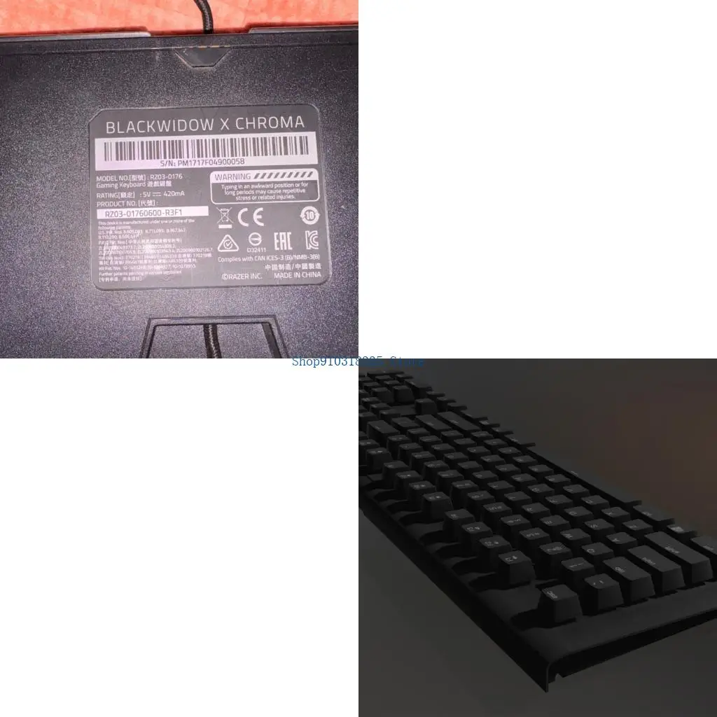  Easy To Attach Keyboard Feet for BlackWidow X Stable And Secure Support