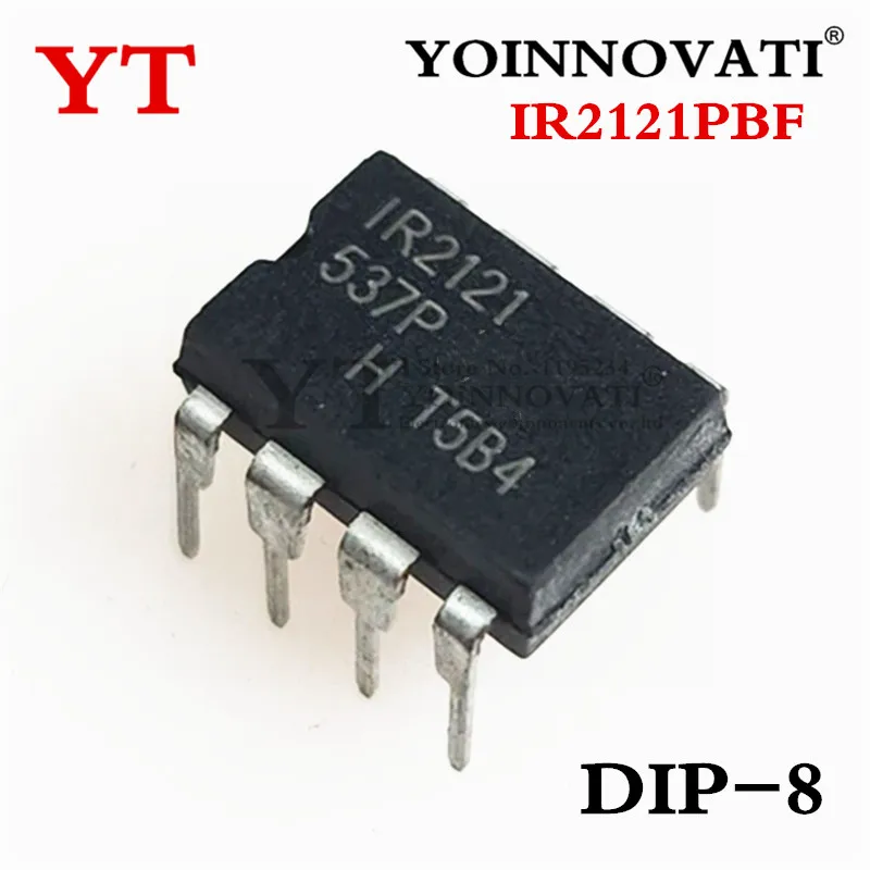 10pcs/lot IR2121PBF IR2121 MOSFET DRIVER LOW SIDE 8DIP IC Best quality.