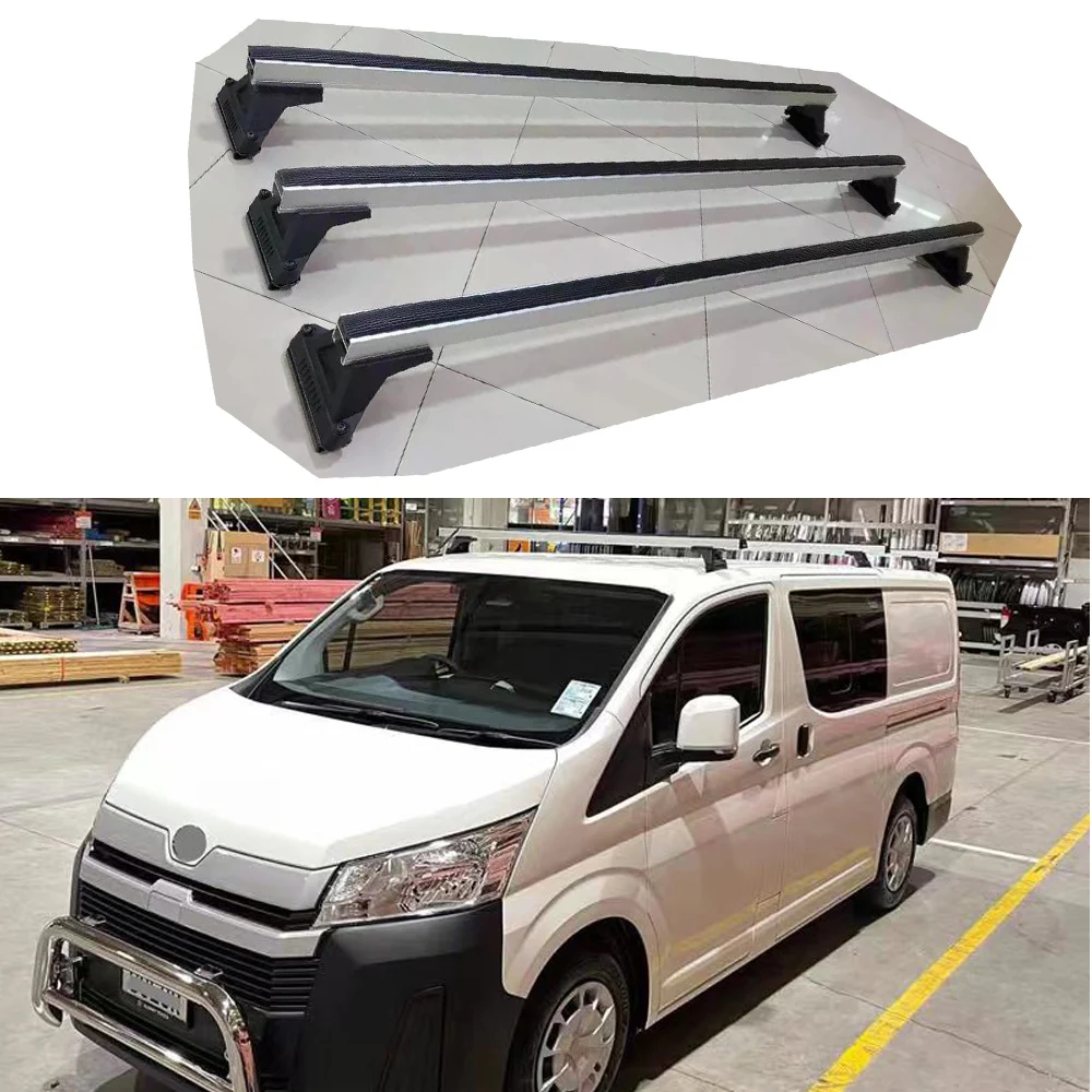 Hiace van 300 2019 Roof cargo flat aluminum luggage rack various vehicle car roof 