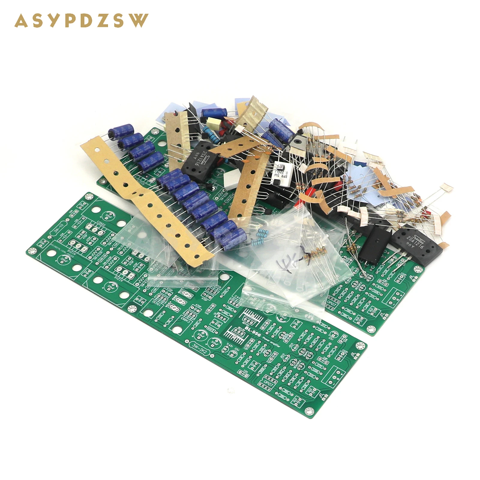 2 個 BL-956 ステレオ完全対称 X アンプパワーアンプ DIY キット/完成ボードベース DE 956 回路 XLR 入力付き