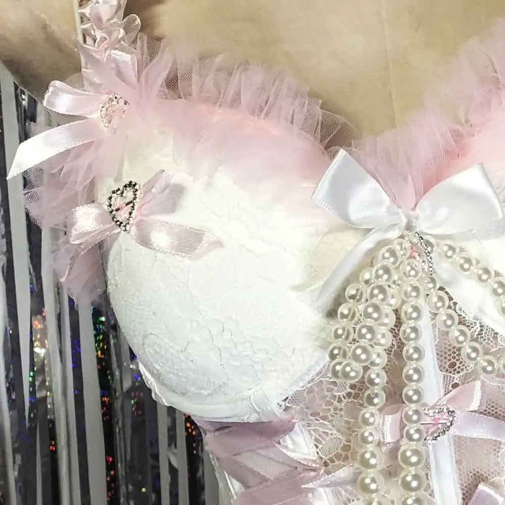 Robe gothique Harajuku des années 90, faite à la main, Emo Teen, bricolage, Y2K, hauts Grunge e-girls, nœud écologique, Punk Rock, Kawaii, tenues gothiques Rave