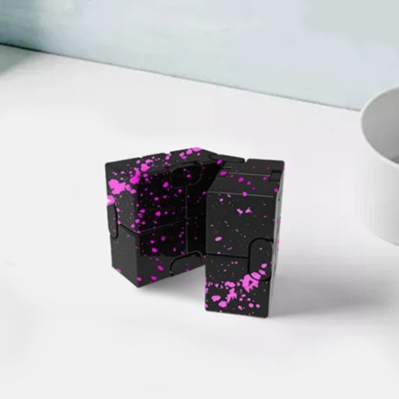 finity-cube-fidget-toy-aluminum-alloy-metal-edc-stress-relief-mini-toy-portable-office-infinite-flip-cubic-fidget-relax-toys