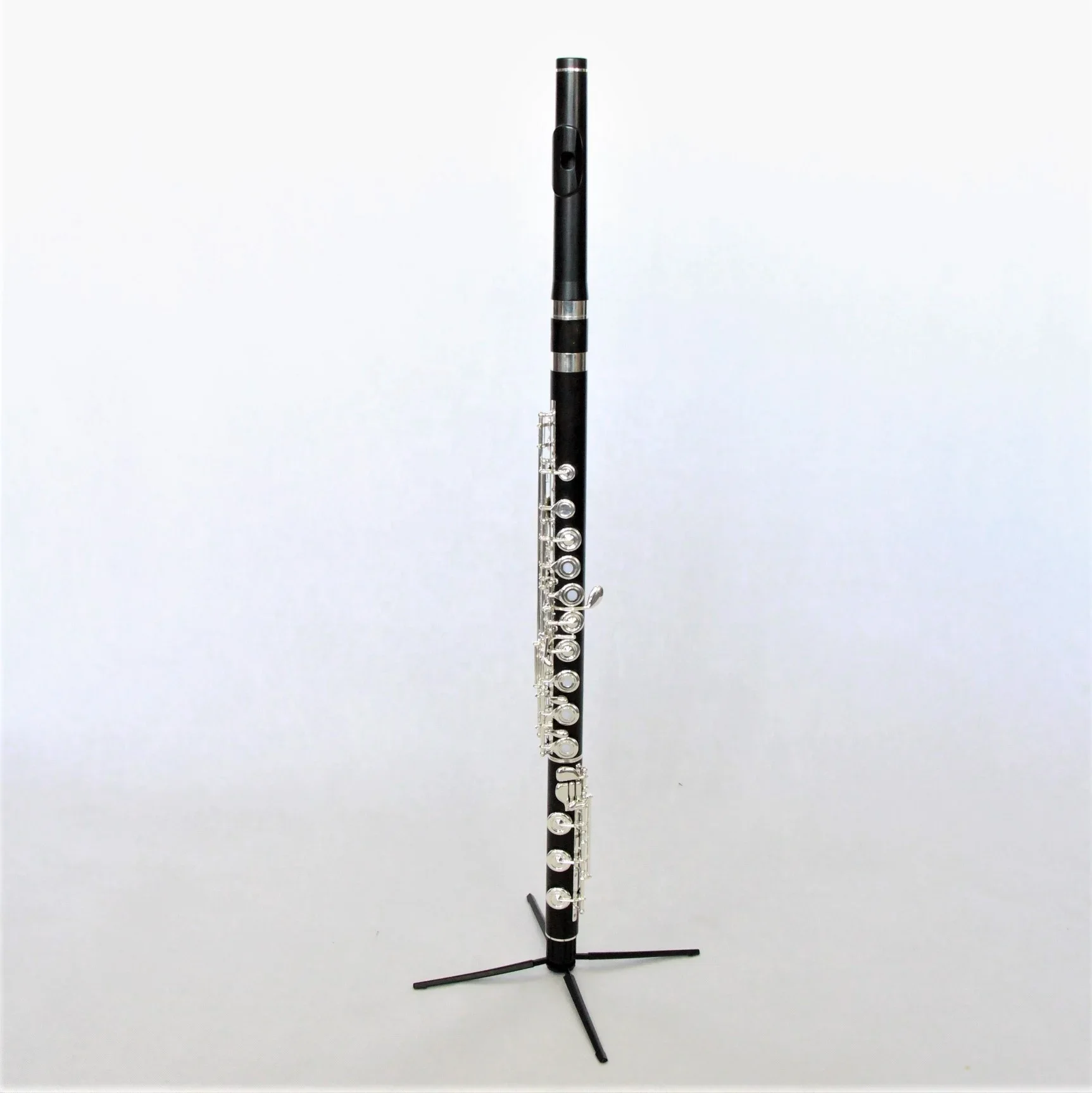 FFL-600S Professional C Flute High End Silver Plated Finish Enony Performance Instrument Flute With Maple Wood Case