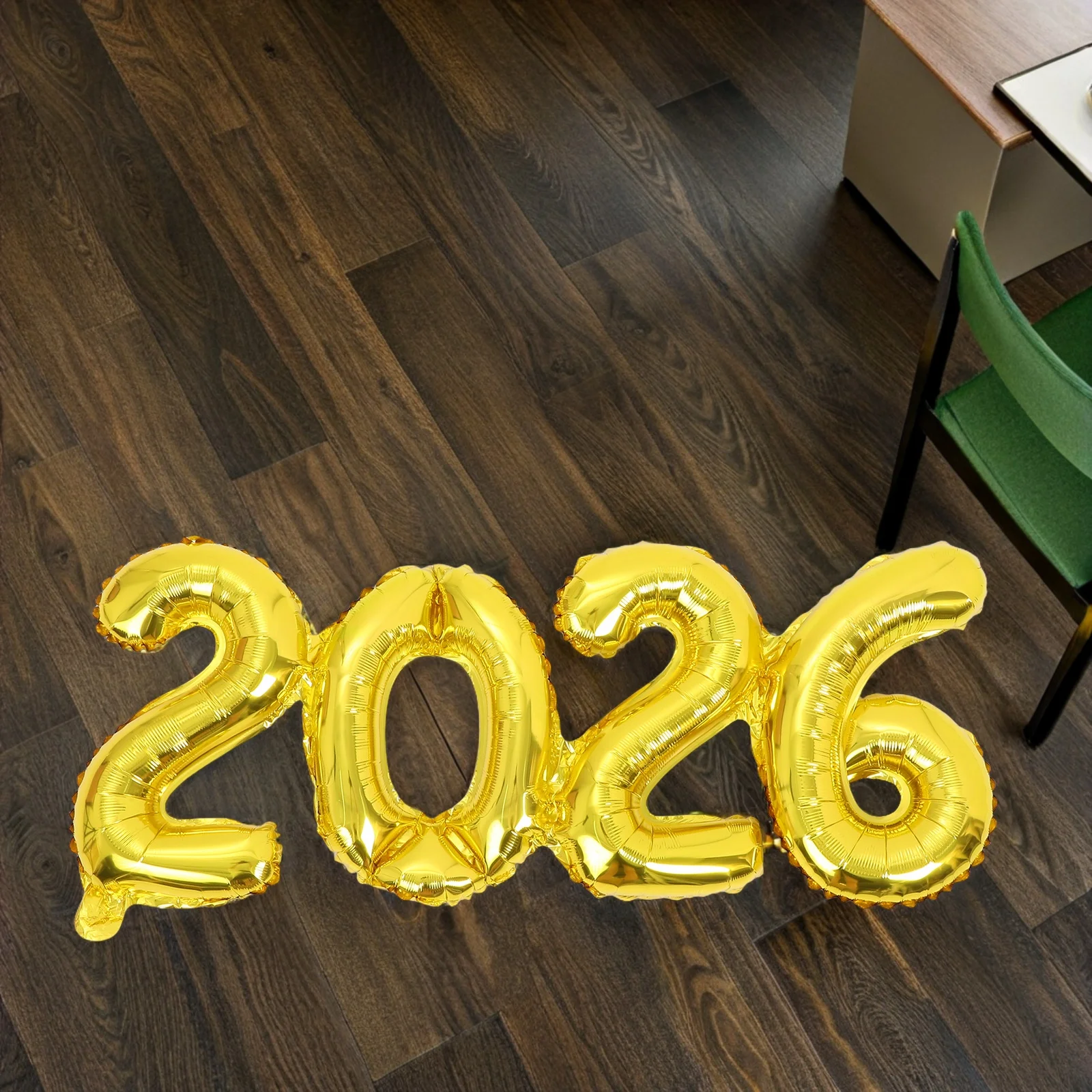 

2026 Big Foil Number Digital Aluminum Balloon Happy Birthday Balloon Numbers For Birthday Wedding New Year Party Decorations