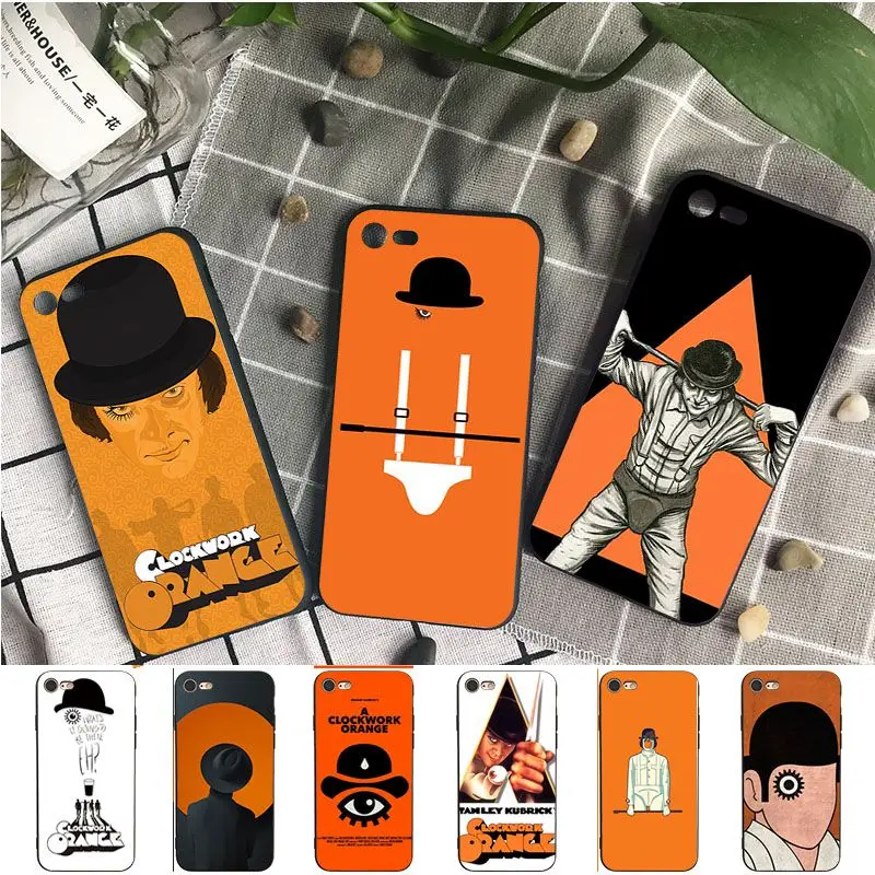 

A Clockwork Orange funda coque phone cover for iPhone 15Pro 16pro 13PRO max 7 8 XR 14plus 11pro 12pro max 13mini SE 2020 cases