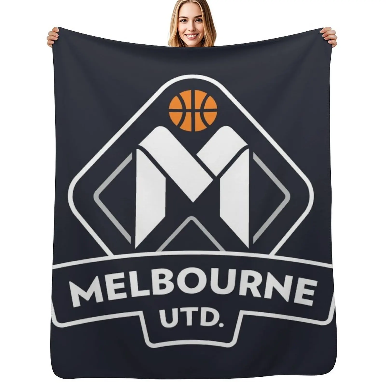 Melbourne United Throw Blanket wednesday Thermal Large Camping Bed Thermals For Travel Blankets