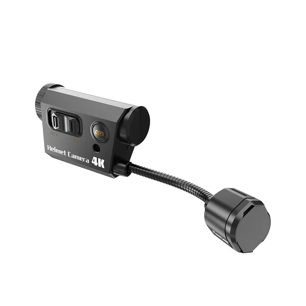 RunCam Helmet Camera 4K/1080P 60fps Built-in WiFi Type-C Airsoft Face Mask Recorder with Long Battery Life