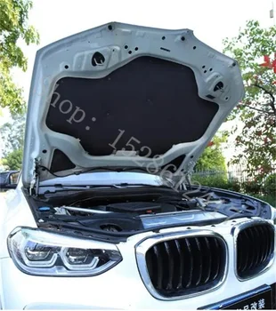 Voor Bmw X3 G 01 X4 G02 2018-2023 Auto Voormotorkap Motor Firewall Mat Pad Cover Deadener Warmte Geluidsisolatie Katoen