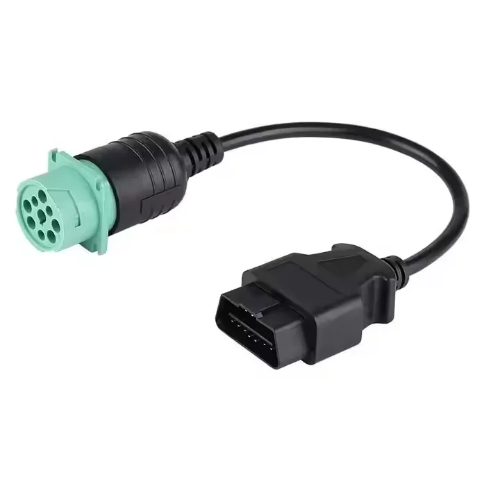 16pin Splitter Y Female Scanner Car Diagnostic Extension 9pin Deutsch J1939 Connector Obd2 Obd Cable