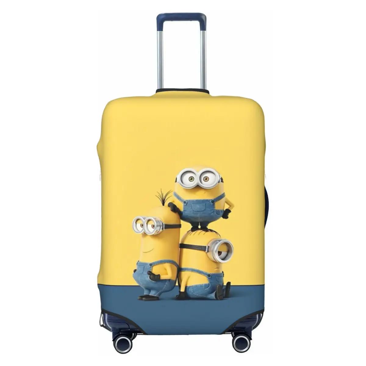 M-Minions Luggage Covers For Suitcases Travel Suitcase Cover Protector Fit 18-32 Inch Luggage