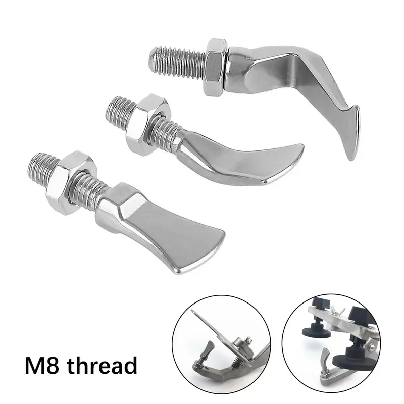 for Car Dent Repair Tools 3 Pcs Set Alloy Head Crowbar Head Bar Auto Body Paintless Dent Removal Puller Lifter Kit