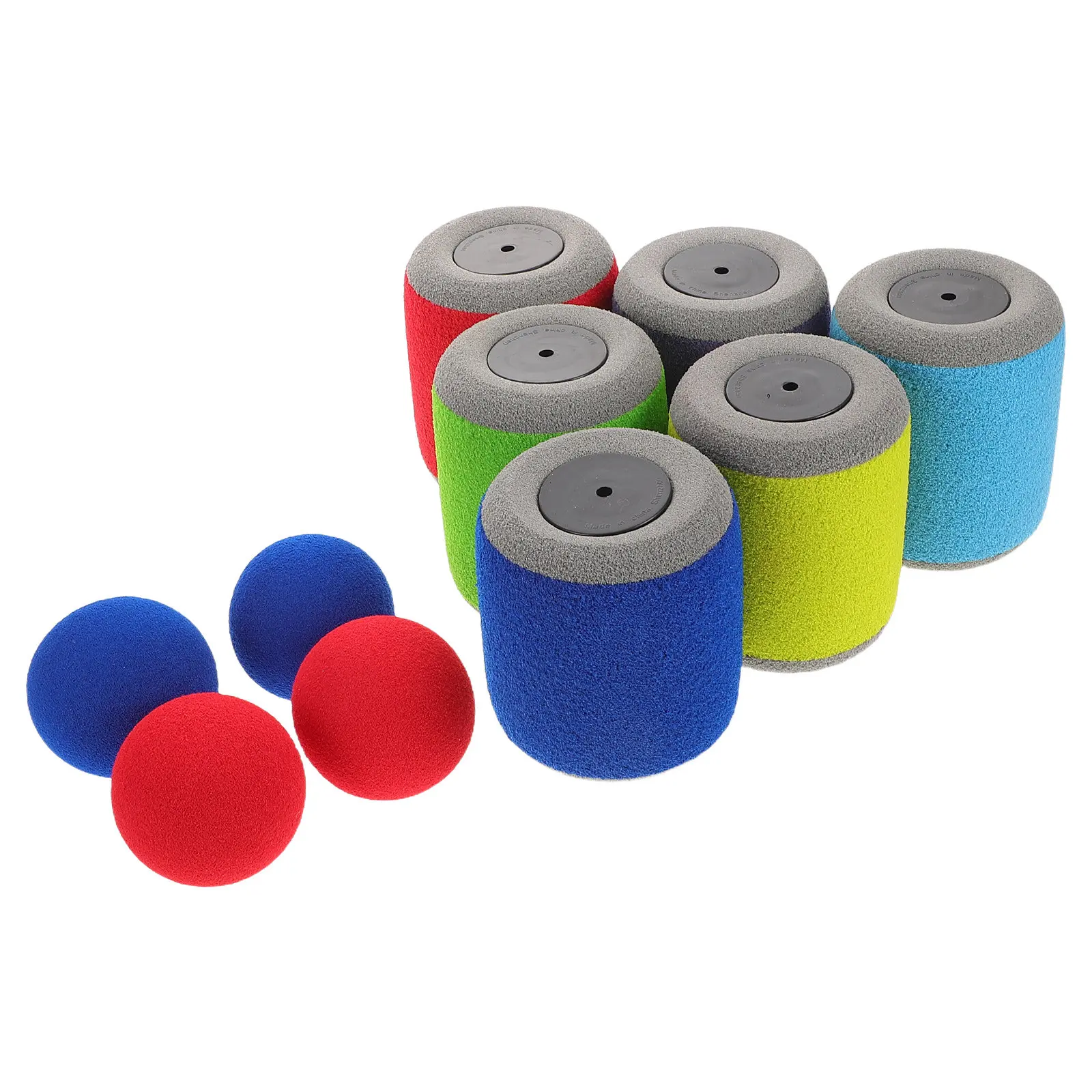 

Набор для сенсорных игр с мячами для детей: яркие цвета, мягкие пенопластовые шарики, для игр на улице и в помещении, для развития моторики и мышления