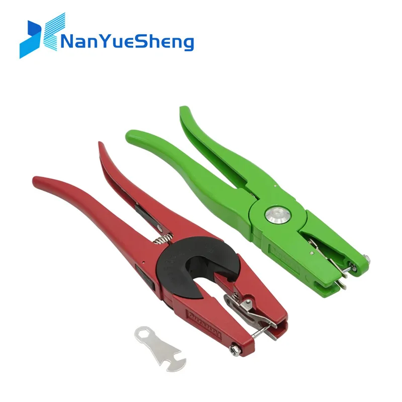 

Ear Tag Pliers For Cattle Sheep Pigs Horses Rabbits Ear Label Scissors Metal Thorn Tongs For Animal Identification Equipment