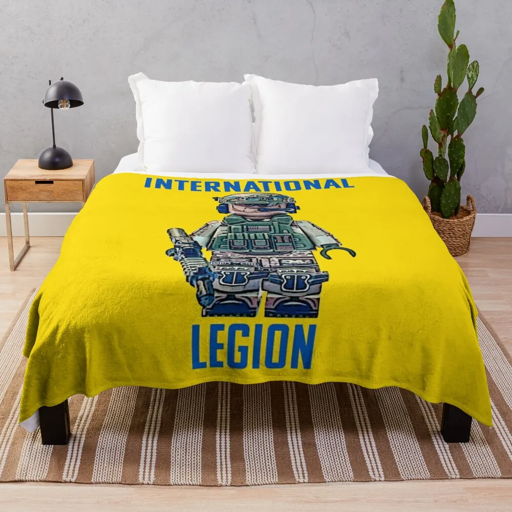 International Legion Throw Blanket Hairy Heavy Hairys Blankets