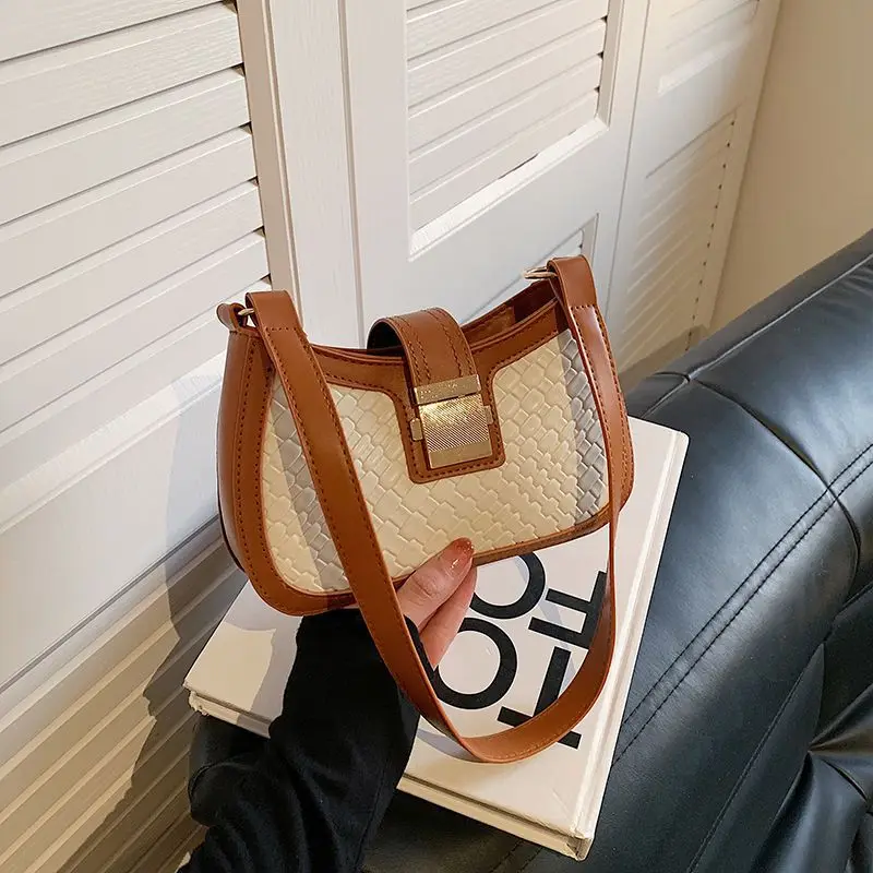 

2025 Premium Vintage Shoulder Bag Luxury Niche Crossbody Autumn Winter Fashion Underarm Purse Retro Stylish Handbag